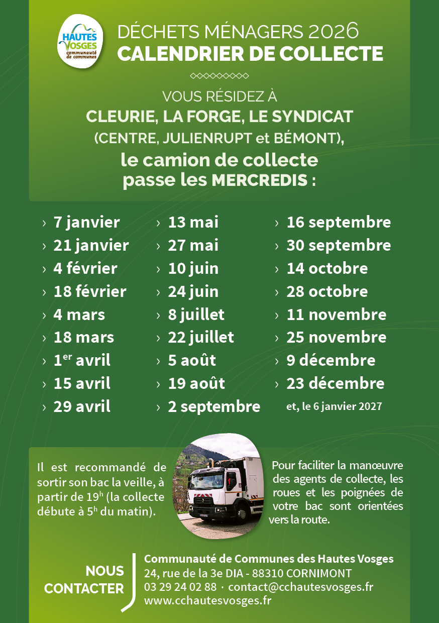 La collecte des ordures ménagères