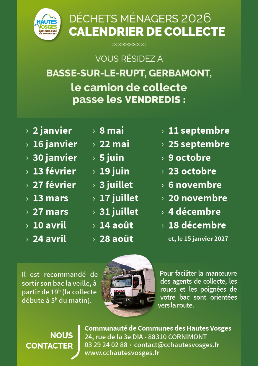 La collecte des ordures ménagères
