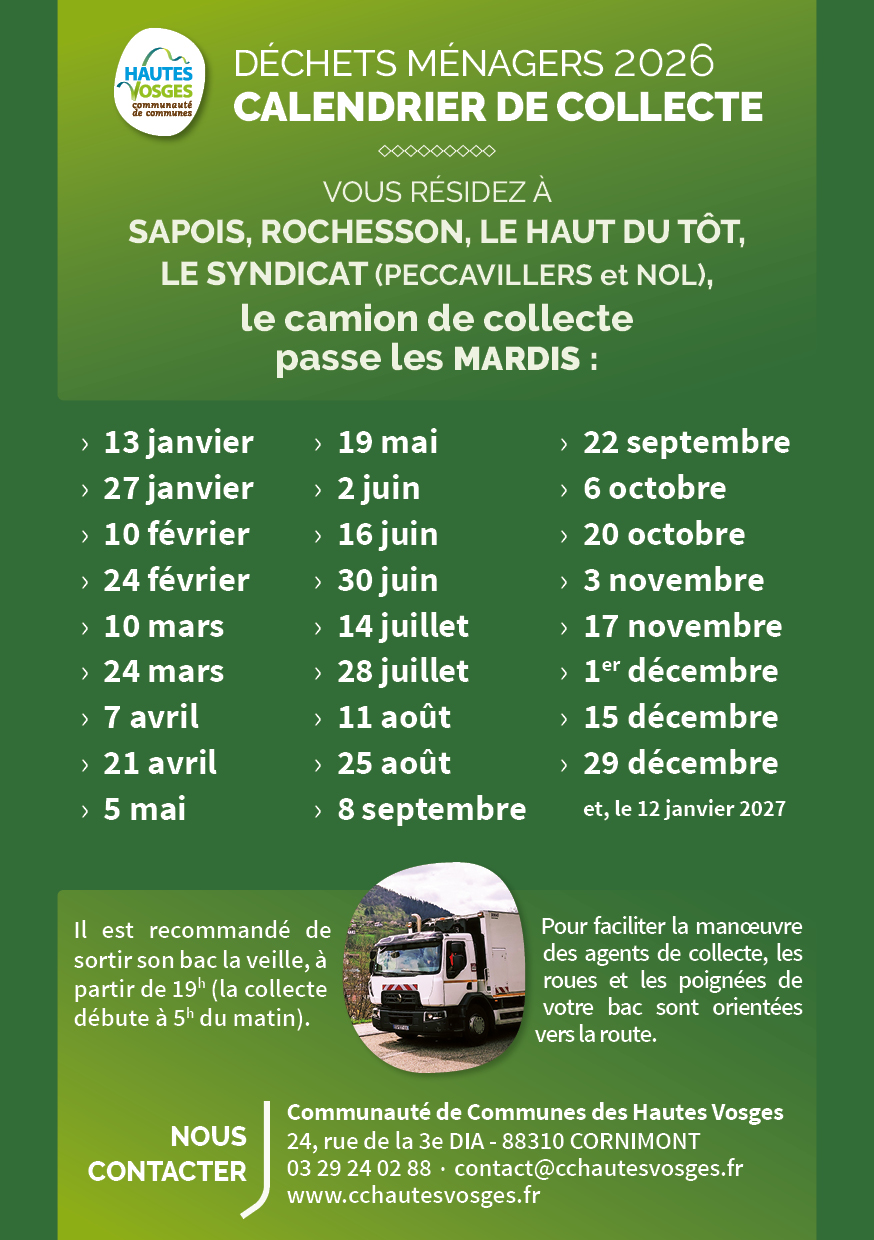 La collecte des ordures ménagères